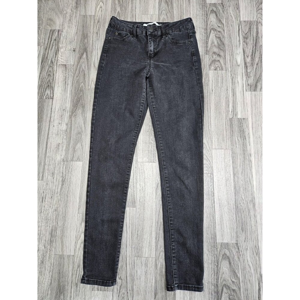 (3/$35) Celebrity Pink Jeans‎ Womens 5 Black Mid Rise Skinny Stretch Denim Pants